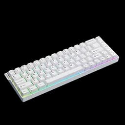 Клавіатура Ajazz AK680 V2 White (AK680V2-WH) - мініатюра 1
