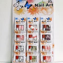 Нігті накладні кольорові K·Nail Art Nail упаковка 12 шт. №14