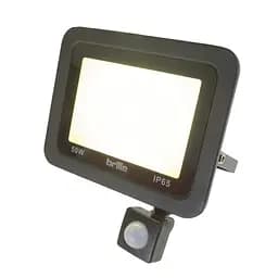 Світлодіодний прожектор Brille з датчиком руху HL-19P/50W NW IP65 - мініатюра 4