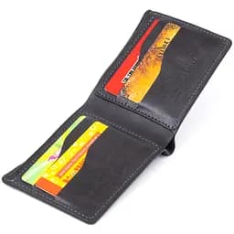 Чоловічий шкіряний гаманець Grande Pelle 11.5х9х0.7 см acs0015933 - мініатюра 4