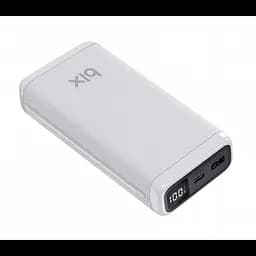 Power Bank BIX BXPB204, ємність 20000 mAh, швидка зарядка PD 20 W, QC 22.5 W, USB A, Type C, LED дисплей, чорний