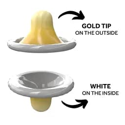 Презервативи EXS Rightway Gold Condoms, 12 шт. - мініатюра 3