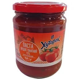 Томатний продукт Хуторок 15% Домашній 480 г