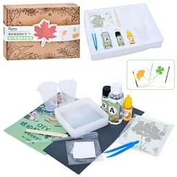 Дитячий набір для творчості "Сухоцвіт" FG231102005M, пінцет, фарба, застигаюча рідина