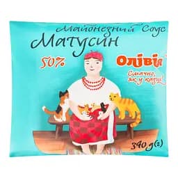 Соус Олівія Мамочкин майонезный 50% 340 г