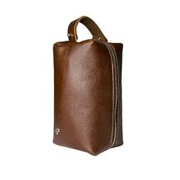 Мужской несессер косметичка GRANDE PELLE 9.5х18х9.5 см acs0032154