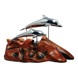 Скульптура Дельфины пара