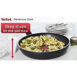 Сковорода Tefal Generous Cook ВОК 28 см (C2771953) - мініатюра 4