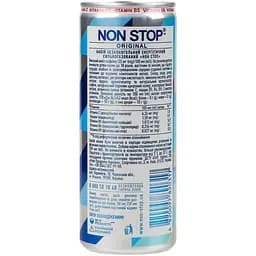 Упаковка енергетичного напою Non Stop Original безалкогольний 6 л (0.25 л х 24 шт.) - мініатюра 5