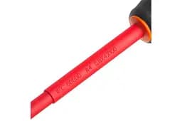 Викрутка діелектрична плоска шліцьова Intertool SL4 х 100 мм 1000 В VT-3205 - мініатюра 3