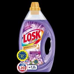 Гель для прання Losk Color Ароматерапія з ефірними оліями та жасмином, 1 л (876088) - мініатюра 2