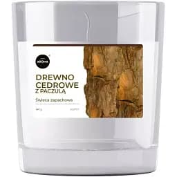 Ароматическая свеча Aroma Home Древесина кедра из пачули из натурального воска 115 г