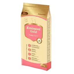 Сухий корм для цуценят, вагітних та годуючих собак дрібних та середніх порід Eminent Gold Puppy, 15 кг