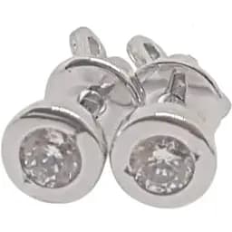 Золоті сережки-пуссети Імперія золота з фіанітами. СП131БИ