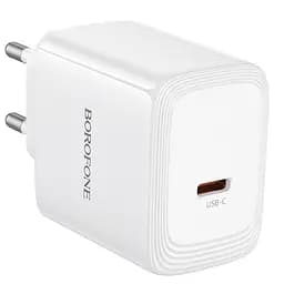 МЗП Borofone BN33 Fuente PD40W (1USB-C) White - мініатюра 5