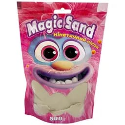 Креативна творчість "Кінетичний пісок Magic sand" Strateg 39403-1 класичний 500 грам