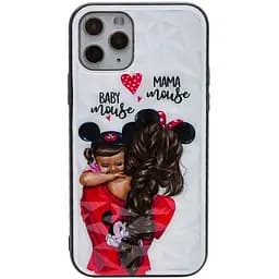 TPU+PC чохол Prisma Ladies для Apple iPhone 11 Pro 5.8" Mama mouse, TPU+PC