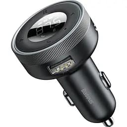 Автомобільний зарядний пристрій Baseus FM Launcher Enjoy 3.4A black (CCLH-01)