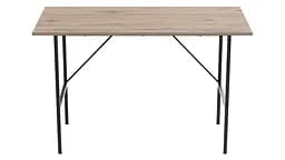 Стіл письмовий Line Тайм Ferrum-decor 750x1000x500 Чорний метал ДСП Дуб Сан-Марино 16 мм (FRD-104865) - мініатюра 2