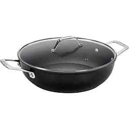 Кастрюля низкая с крышкой Barazzoni Black Titan 32 см 5.8 л (85560403298)