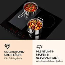 Вбудована варильна поверхня Klarstein Delicatessa 60 (10033022) - мініатюра 4