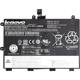 Акумулятор для ноутбуків Lenovo ThinkPad Yoga 11e (45N1748) 7.4V 4600 mAh
