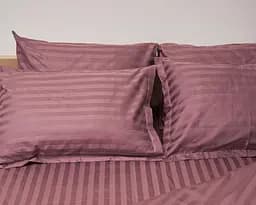 Набір наволочок Moon&Star Satin Stripe Garnet 70х70 см 2 шт - мініатюра 3