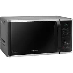 Мікрохвильова піч з грилем Samsung MG23K3515AS Stainless steel/black UA - мініатюра 3