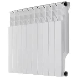 Радіатор секційний Bitherm 80 Bimetal-500L / Ціна за 1 секцію BT0556, Білий - мініатюра 2