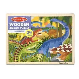 Дерев'яний пазл в рамці Melissa&Doug Динозаври, 24 елемента (MD19066) - мініатюра 3