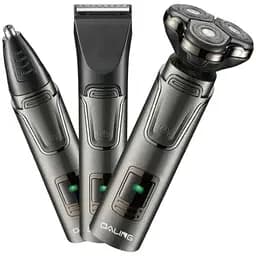 Універсальний триммер бритва 3 в 1 Daling DL-9207 машинка для стрижки бороди гоління 5 Вт