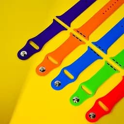 Ремінець Apple Watch Sport Band 38/40/41/42 mm 10 series (S/M & M/L) 3pcs в асортименті - мініатюра 5