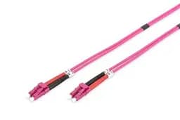 Патч-корд волоконно-оптичний LC/UPC-LC/UPC 50/125 MM OM4 duplex 10м Digitus teh0018386