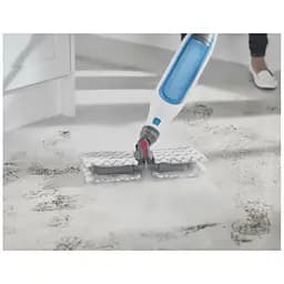Парова швабра Shark Klik'n'Flip Manual Steam Mop біло-синя (S6001EU) - мініатюра 9