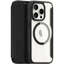 Чохол-книжка Dux Ducis Skin X Pro MagSafe Apple Phone 15 Pro Black (35096_3344940)