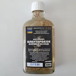 Водная настойка на корне элеутерокока 200 мл