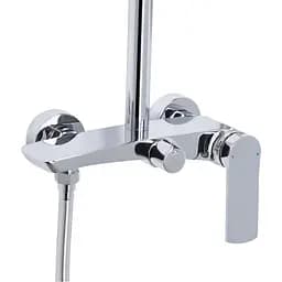 Душова система для душу Qtap Slavonice на два споживача QTSLA110CRM45912 Chrome, Хром - мініатюра 3