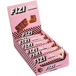 Веганські низькокалорійні батончики Fizi Mood Booster Crispy Hazelnut 480 г (12 шт. x 40 г)