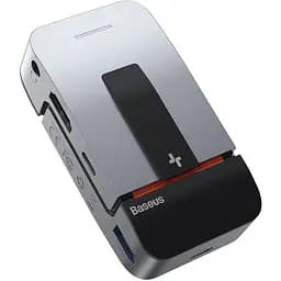 USB-хаб Baseus Armor Age Type-C Bracket Multifunctional Hub Adapter Space Gray (CAHUB-AJ0G) [72636] - мініатюра 3