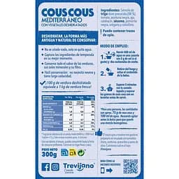 Кус-кус Trevijano Середземноморський, 300 г - мініатюра 5