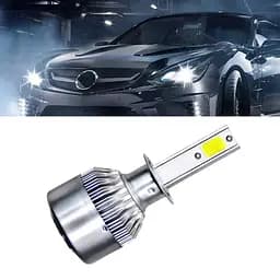 Автомобільні лампи комплект автомобільних лід лампочок 2 штуки Н3 C6 H3 LED Headlight 8V-48V 36W/3800Lm - мініатюра 5