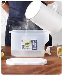 Функціональний диспенсер Semi Dispenser 2л з дозатором, White для води лимонаду та соку - мініатюра 4