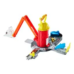 Ігровий набір Hot Wheels Пожежно-рятувальна суперстанція (JHL95) - мініатюра 4