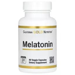 Мелатонин California Gold Nutrition Melatonin 90 вегетарианских капсул