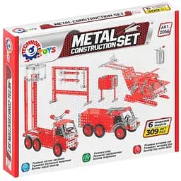 Конструктор металлический ТехноК Пожарная техника 2056TXK 309 деталей