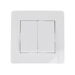 Выключатель Brille ZB-2V wh