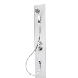 Душовий бокс Kroner KRP Enzo - WD.C.F.F. 90x90 см CV031573, Хром матовый, матовий, хром матовий - мініатюра 11