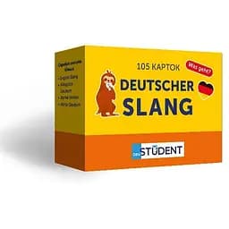Настольная игра English Student Карточки для изучения немецкого языка English Student Deutscher Slang (укр.) (591226007)