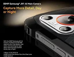 Смартфон Blackview BL7000 8/256ГБ чорно помаранчевий - мініатюра 4