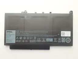 Акумулятор для ноутбука Dell Latitude E7270 7CJRC, 42Wh (3530 mAh), 3cell, 11.4V, Li-ion, чорний